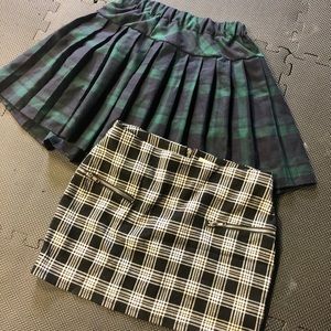 Plaid Skirts